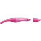 STABILO Rollertoll, 0,5 mm, balkezes, rózsaszín tolltest, STABILO "EASYoriginal Start", kék