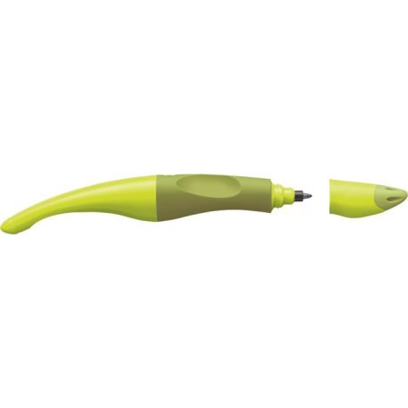 STABILO Rollertoll, 0,5 mm, balkezes, zöld tolltest, STABILO "EASYoriginal Start", kék