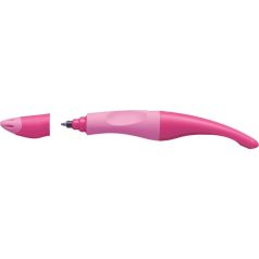   STABILO Rollertoll, 0,5 mm, jobbkezes, rózsaszín tolltest, STABILO "EASYoriginal Start", kék