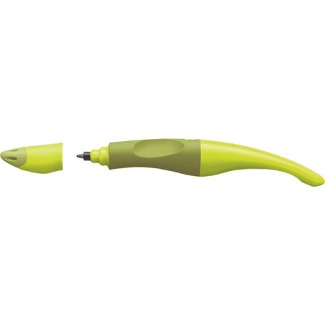 STABILO Rollertoll, 0,5 mm, jobbkezes, zöld tolltest, STABILO "EASYoriginal Start", kék