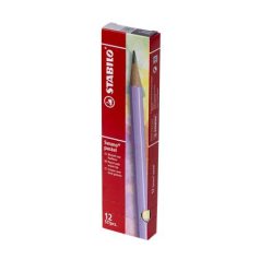   STABILO Grafitceruza radírral, HB, hatszögletű, STABILO "Swano Pastel", sárga