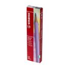 STABILO Grafitceruza radírral, HB, hatszögletű, STABILO "Swano Pastel", zöld