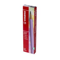   STABILO Grafitceruza radírral, HB, hatszögletű, STABILO "Swano Pastel", zöld
