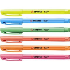   STABILO Szövegkiemelő, 1-3,5 mm, STABILO "Flash", kék