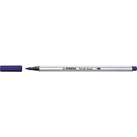 STABILO Ecsetirón, STABILO "Pen 68 brush", sötétkék