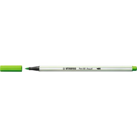 STABILO Ecsetirón, STABILO "Pen 68 brush", fűzöld