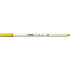 STABILO Ecsetirón, STABILO "Pen 68 brush", sárga