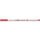 STABILO Ecsetirón, STABILO "Pen 68 brush", rozsdavörös
