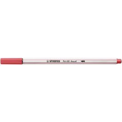   STABILO Ecsetirón, STABILO "Pen 68 brush", rozsdavörös