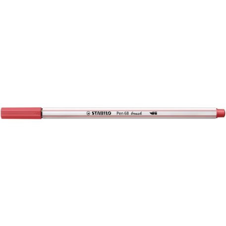 STABILO Ecsetirón, STABILO "Pen 68 brush", rozsdavörös