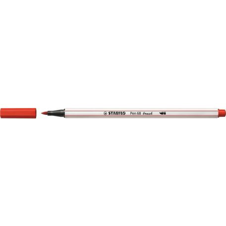 STABILO Ecsetirón, STABILO "Pen 68 brush", piros