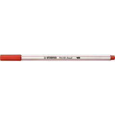 STABILO Ecsetirón, STABILO "Pen 68 brush", piros