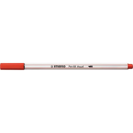 STABILO Ecsetirón, STABILO "Pen 68 brush", piros