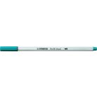 STABILO Ecsetirón, STABILO "Pen 68 brush", türkizkék