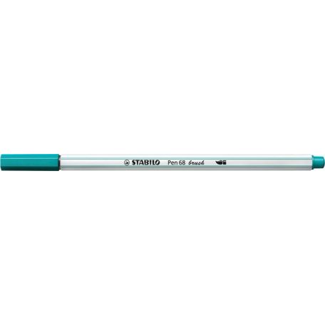 STABILO Ecsetirón, STABILO "Pen 68 brush", türkizkék