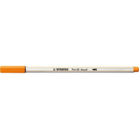 STABILO Ecsetirón, STABILO "Pen 68 brush", narancs
