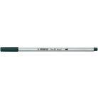 STABILO Ecsetirón, STABILO "Pen 68 brush", földeszöld