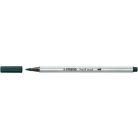 STABILO Ecsetirón, STABILO "Pen 68 brush", földeszöld