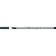   STABILO Ecsetirón, STABILO "Pen 68 brush", földeszöld