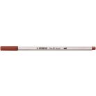 STABILO Ecsetirón, STABILO "Pen 68 brush", vörösesbarna