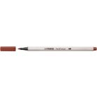 STABILO Ecsetirón, STABILO "Pen 68 brush", vörösesbarna
