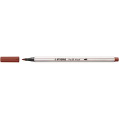  STABILO Ecsetirón, STABILO "Pen 68 brush", vörösesbarna