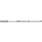 STABILO Ecsetirón, STABILO "Pen 68 brush", középszürke