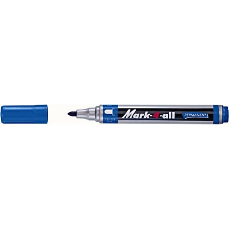 STABILO Alkoholos marker, 1,5-2,5 mm, kúpos, STABILO "Mark-4-all", kék