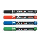 STABILO Alkoholos marker, 1,5-2,5 mm, kúpos, STABILO "Mark-4-all", kék