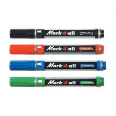   STABILO Alkoholos marker, 1,5-2,5 mm, kúpos, STABILO "Mark-4-all", kék