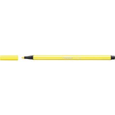   STABILO Filctoll, 1 mm, STABILO "Pen 68", neon sárga