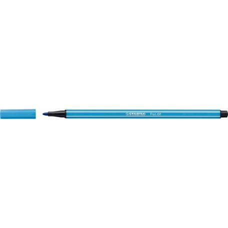 STABILO Rostirón, 1 mm, STABILO "Pen 68", neon kék