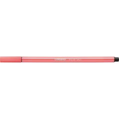   STABILO Filctoll, 1 mm, STABILO "Pen 68", neon piros