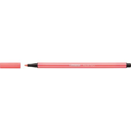 STABILO Filctoll, 1 mm, STABILO "Pen 68", neon piros