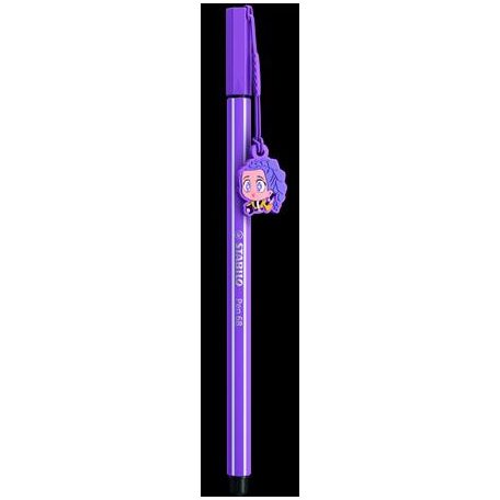 STABILO Filctoll készlet, 1 mm, STABILO "Pen 68" " K-Pop démonvadászok", 6 különböző szín