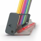 STABILO Filctoll készlet, 1 mm, STABILO "Pen 68", 10 db-os asztali készlet