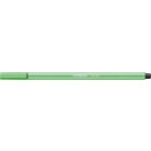 STABILO Filctoll, 1 mm, STABILO "Pen 68", smaragdzöld