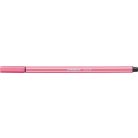 STABILO Filctoll, 1 mm, STABILO "Pen 68", halvány rózsaszín
