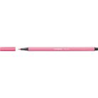 STABILO Filctoll, 1 mm, STABILO "Pen 68", halvány rózsaszín