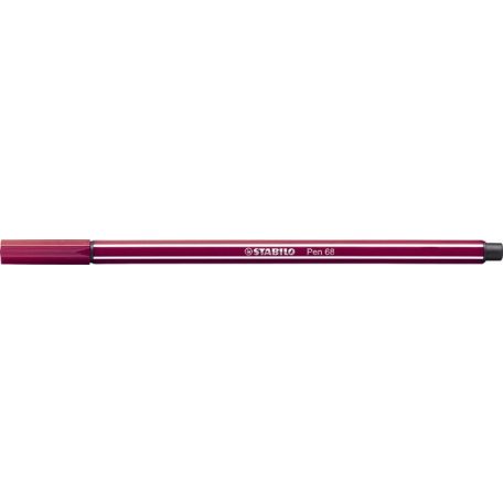 STABILO Filctoll, 1 mm, STABILO "Pen 68", bíborvörös