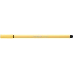   STABILO Filctoll, 1 mm, STABILO "Pen 68", világossárga