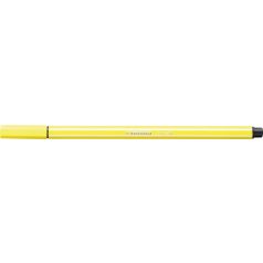   STABILO Filctoll, 1 mm, STABILO "Pen 68", citromsárga