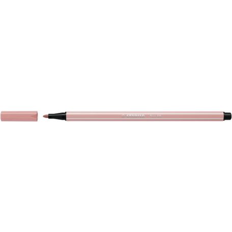 STABILO Filctoll, 1 mm, STABILO "Pen 68", hajnalpír