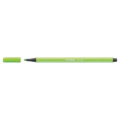 STABILO Filctoll, 1 mm, STABILO "Pen 68", világoszöld
