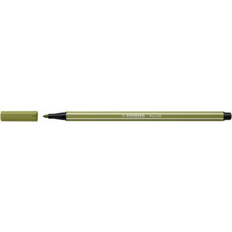 STABILO Rostirón, 1 mm, STABILO "Pen 68", sárzöld