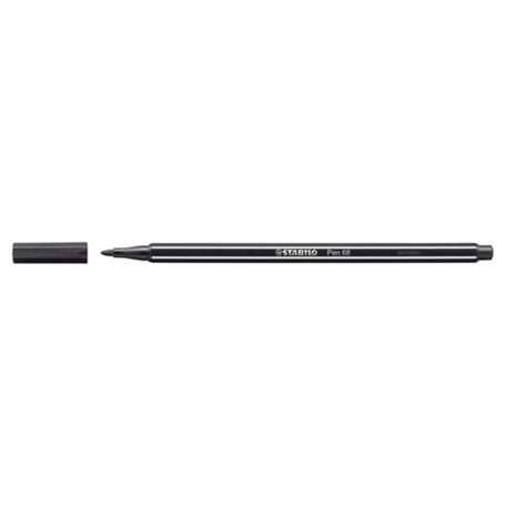 STABILO Filctoll, 1 mm, STABILO "Pen 68", fekete
