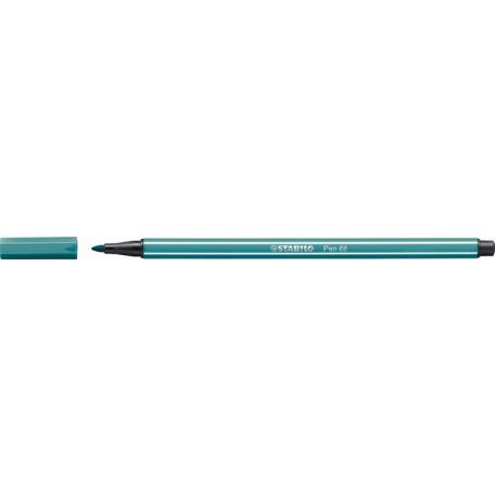 STABILO Filctoll, 1 mm, STABILO "Pen 68", türkizkék