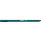 STABILO Filctoll, 1 mm, STABILO "Pen 68", türkizzöld