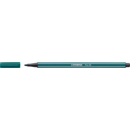 STABILO Filctoll, 1 mm, STABILO "Pen 68", türkizzöld