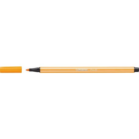 STABILO Filctoll, 1 mm, STABILO "Pen 68", narancssárga